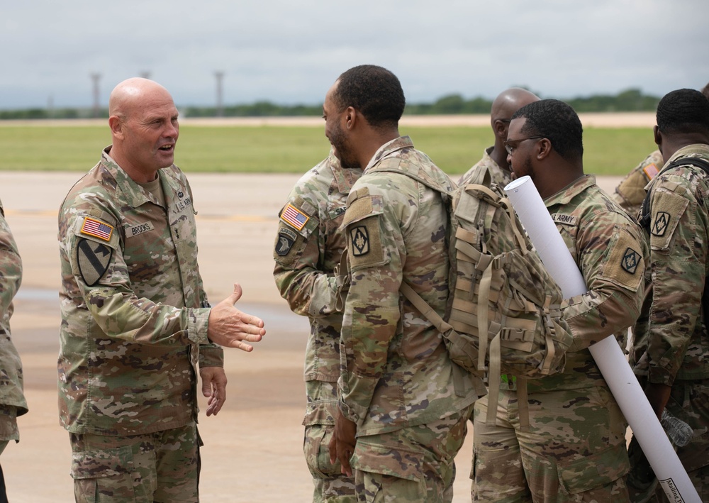 1-14th Field Artillery deploys to Europe