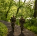 Pennsylvania Army National Guard Soldier rucks during Region 2 Best Warrior Competition