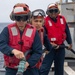 USS Higgins Firefighting Training