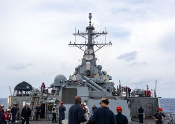 USS Higgins Firefighting Training