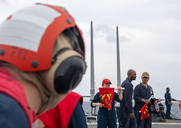 USS Higgins Firefighting Training