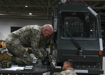 515th AMOW Command Team Visit the 732nd Air Mobility Squadron