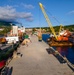 Balikatan 24: U.S. Army Divers Unload Equipment from Cargo Ship