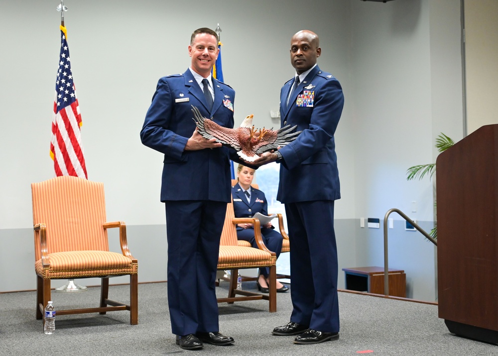 165th Medical Group Change of Command Ceremony