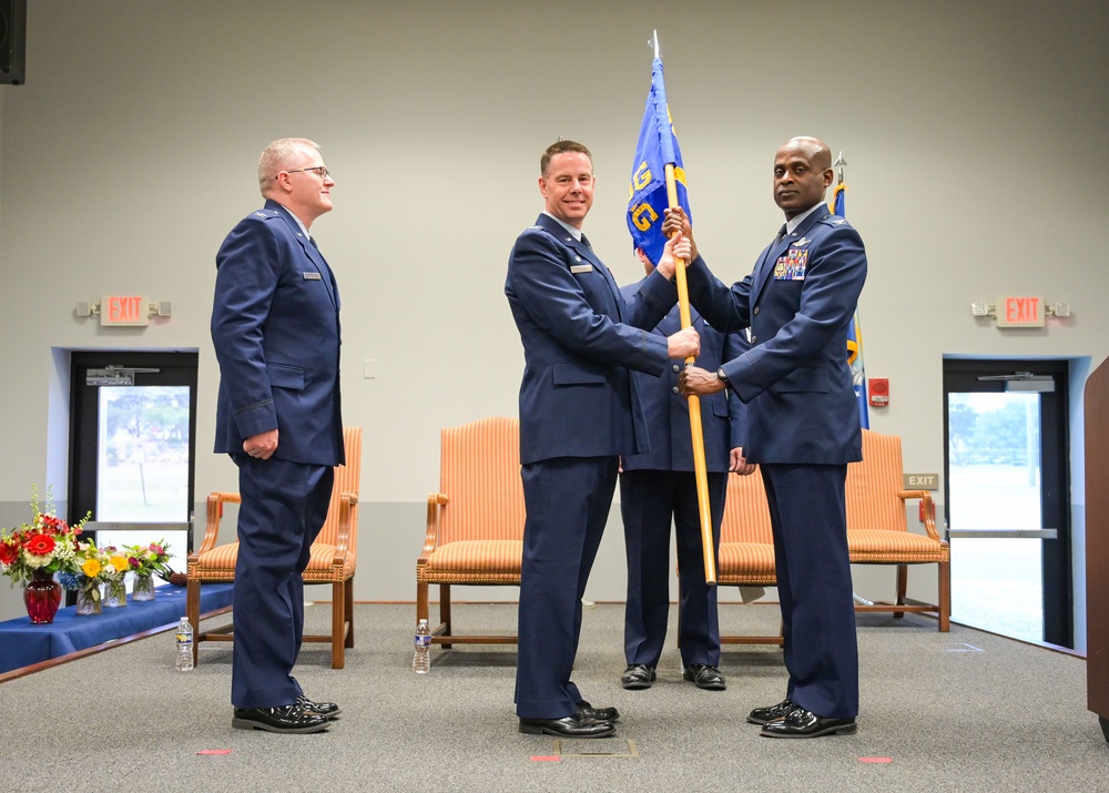 165th Medical Group Change of Command Ceremony