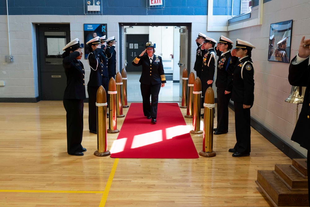 CNO Visits Rickover Naval Academy High School