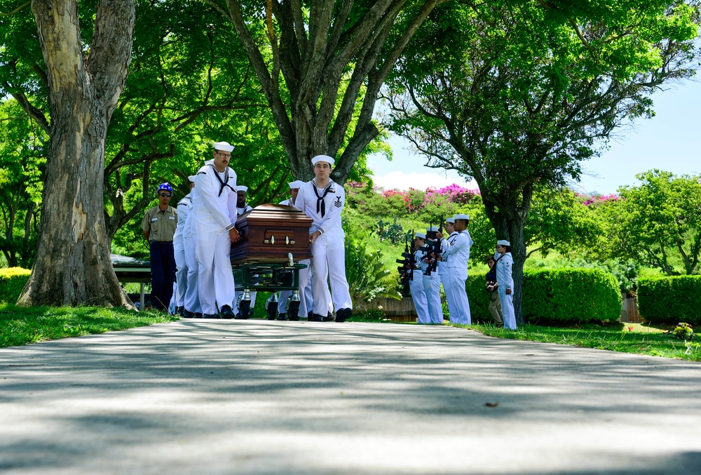 U.S. Navy Fire Controlman 1st Class Robert L. Corn Interment Ceremony