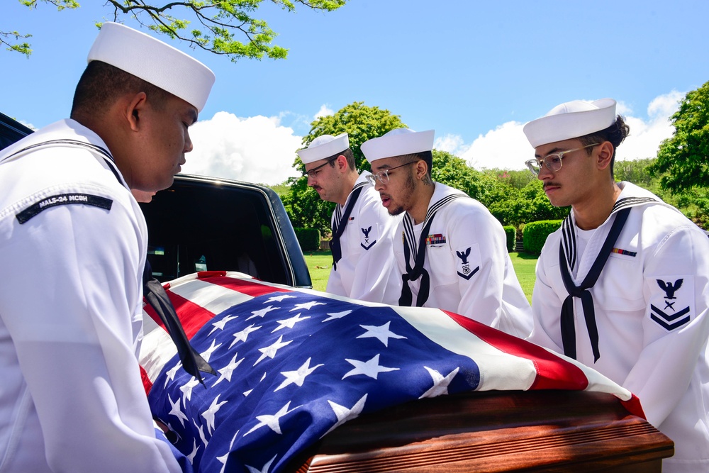 U.S. Navy Fire Controlman 1st Class Robert L. Corn Interment Ceremony
