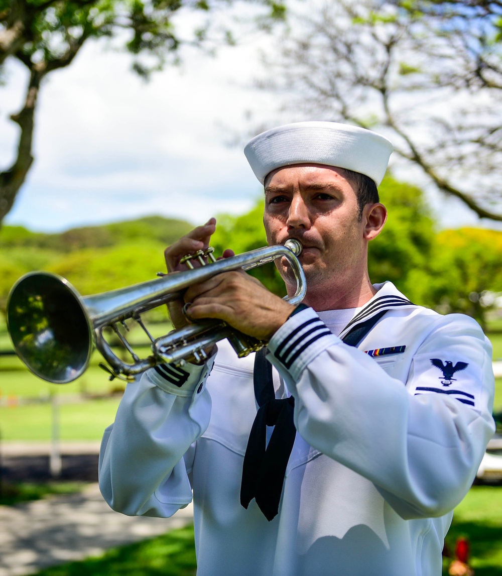 U.S. Navy Fire Controlman 1st Class Robert L. Corn Interment Ceremony