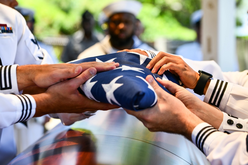 U.S. Navy Fire Controlman 1st Class Robert L. Corn Interment Ceremony