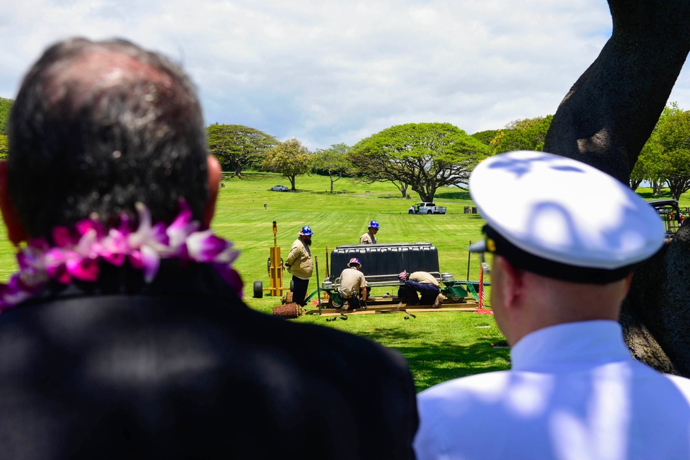 U.S. Navy Fire Controlman 1st Class Robert L. Corn Interment Ceremony