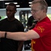 Recovering Service Members participate in a warrior athlete reconditioning program training camp at Nike World Headquarters