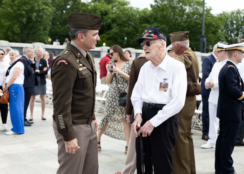 VE Day Observance at WWII Memorial