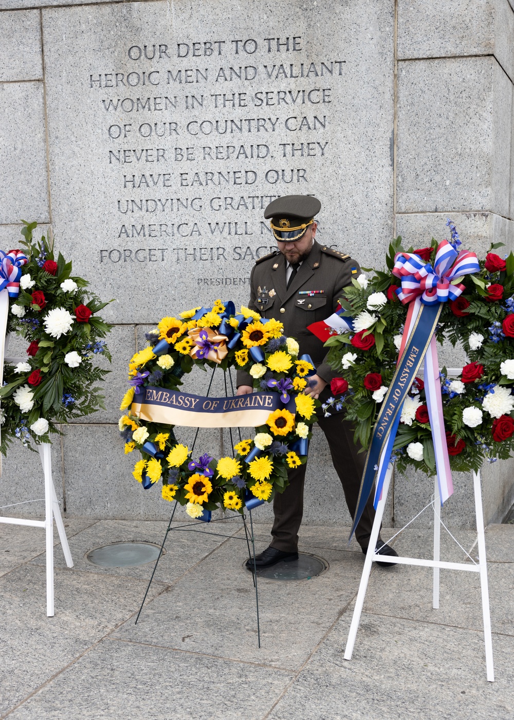 VE Day Observance at WWII Memorial