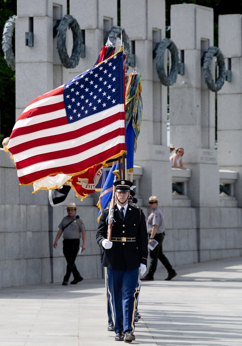 VE Day Observance at WWII Memorial