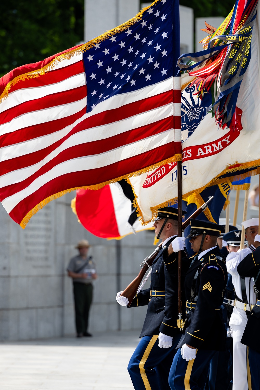 VE Day Observance at WWII Memorial