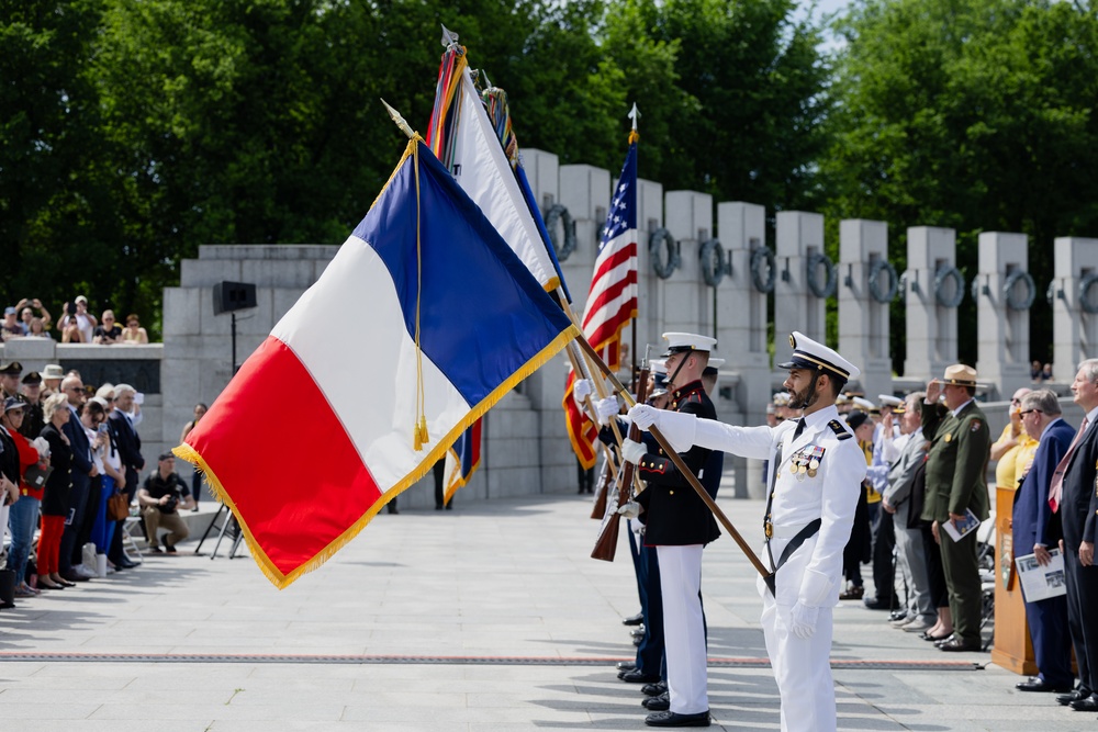 VE Day Observance at WWII Memorial