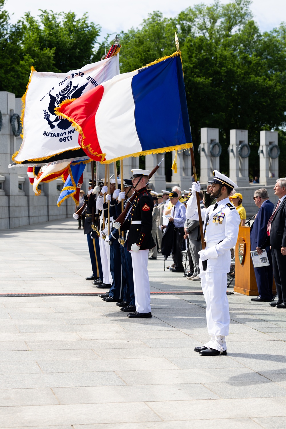 VE Day Observance at WWII Memorial