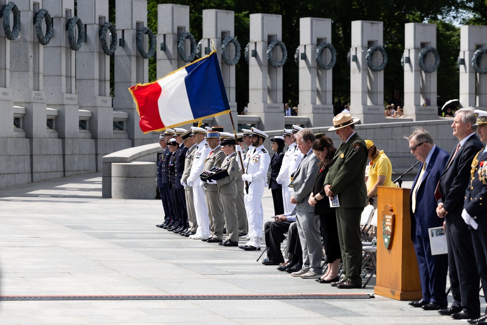 VE Day Observance at WWII Memorial