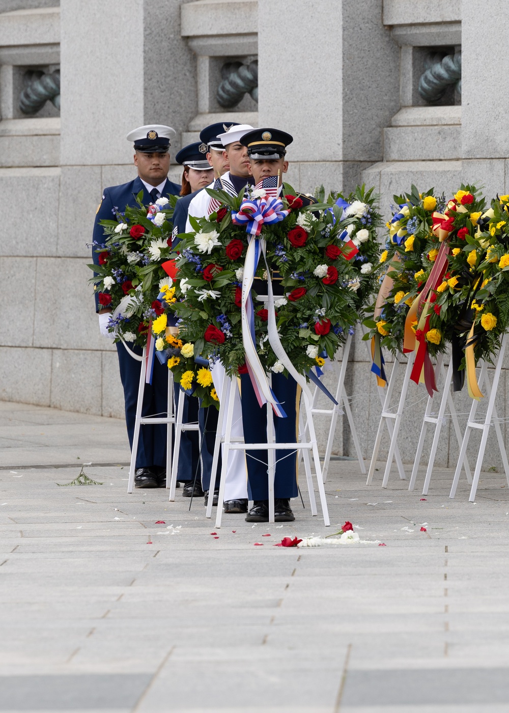 VE Day Observance at WWII Memorial