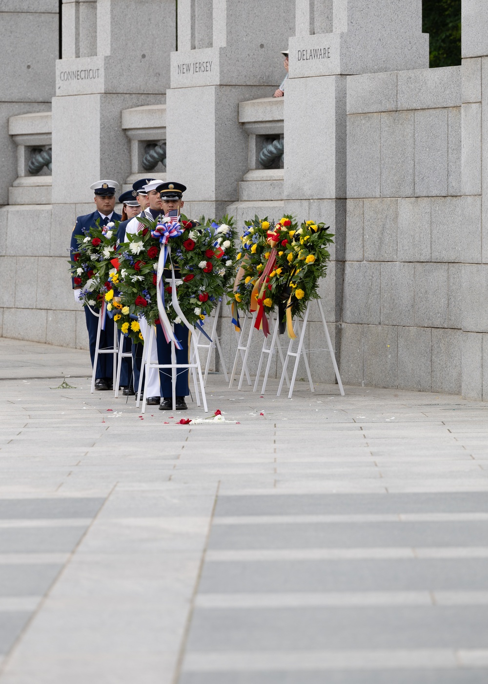 VE Day Observance at WWII Memorial