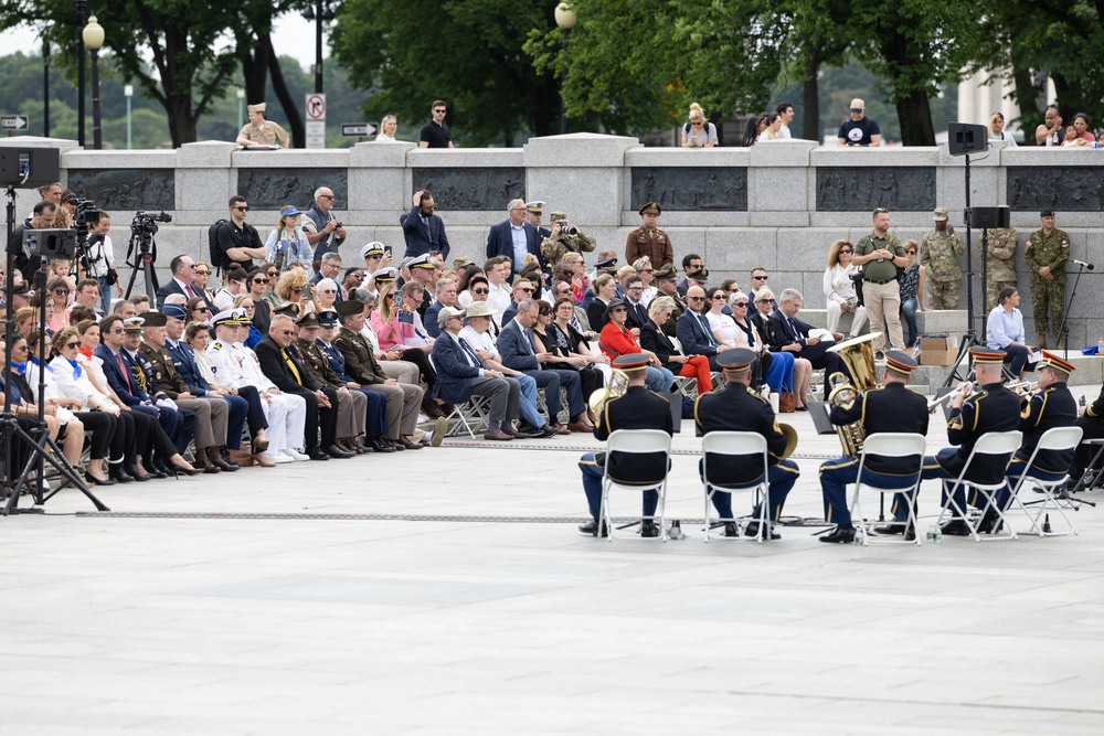 VE Day Observance at WWII Memorial