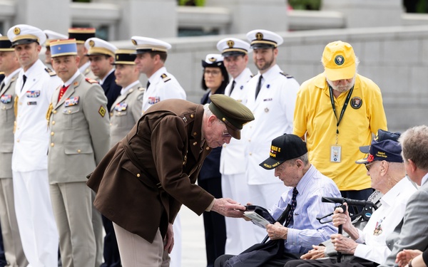 VE Day Observance at WWII Memorial