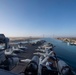 The Dwight D. Eisenhower Carrier Strike Group transits the Suez Canal