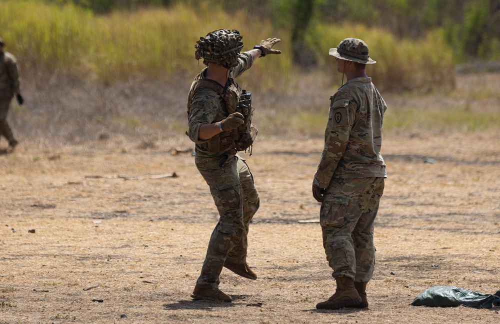 U.S. Army conducts weapons qualification range