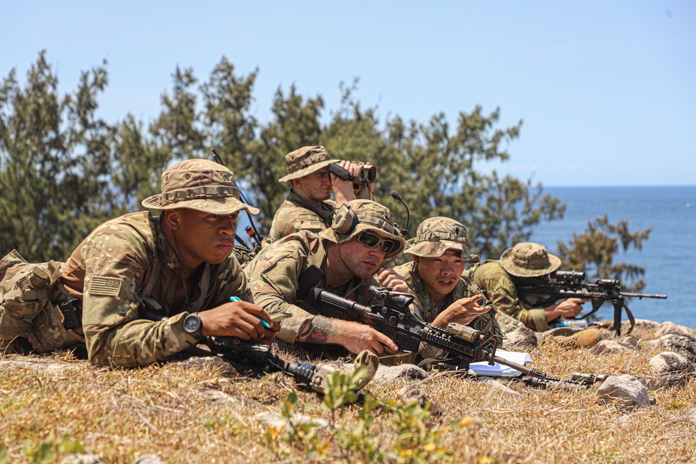 Balikatan 24: 2nd Battalion, 27th Infantry Regiment, 3rd Infantry Brigade Combat Team, 25th Infantry Division conducts reconnaissance operations