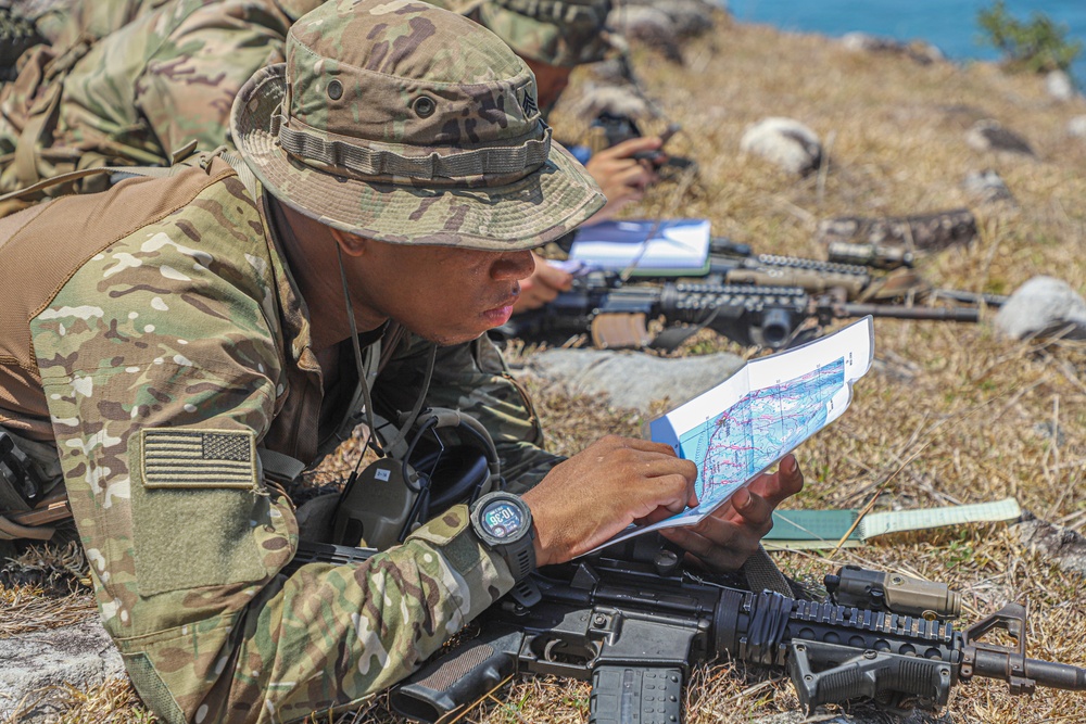 Balikatan 24: 2nd Battalion, 27th Infantry Regiment, 3rd Infantry Brigade Combat Team, 25th Infantry Division conducts reconnaissance operations