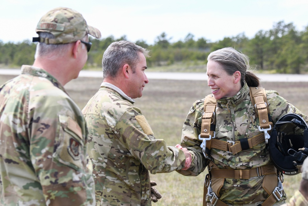 Major General Donnell Visits 106th Rescue Wing