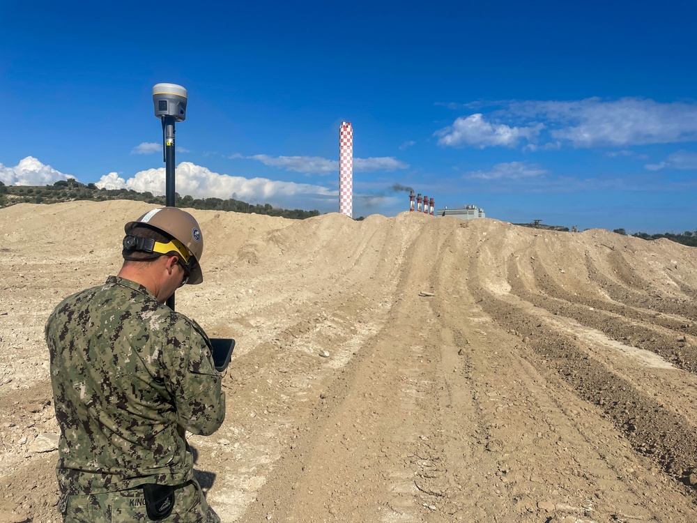NMCB 11 working in Cyprus