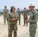 Maj. Gen. Hou and Rear Adm. Foster visit NMCB 11 in Cyprus