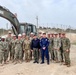 Maj. Gen. Hou and Rear Adm. Foster visit NMCB 11 in Cyprus