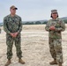 Maj. Gen. Hou and Rear Adm. Foster visit NMCB 11 in Cyprus