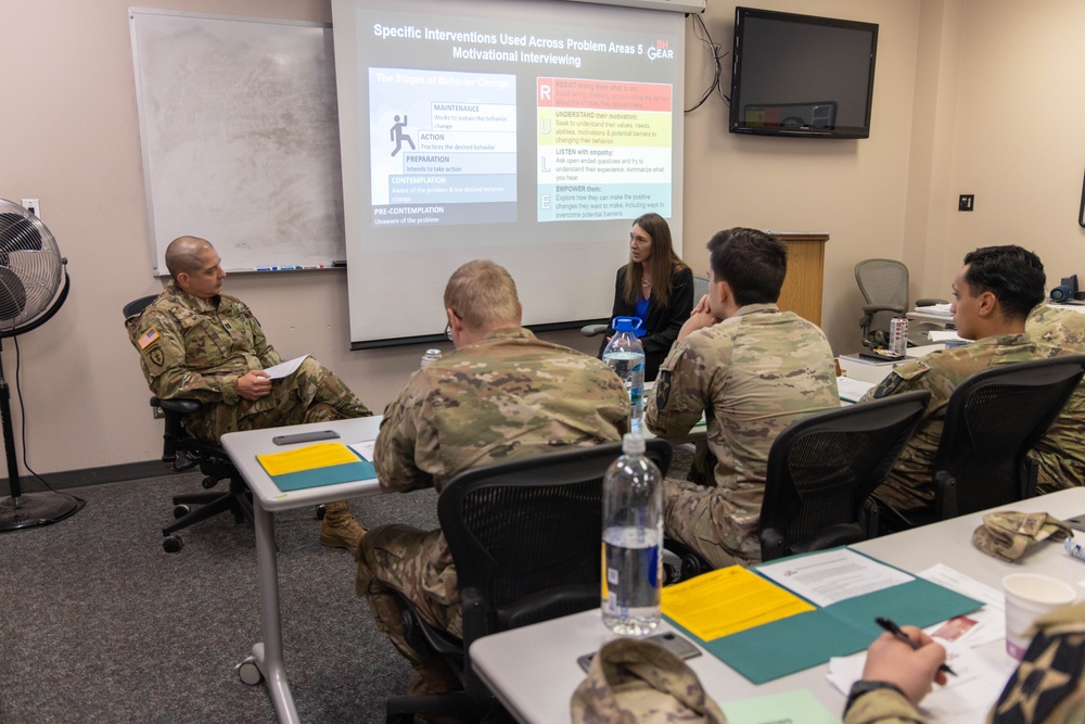 Behavioral Health training adds new GEAR for combat medics