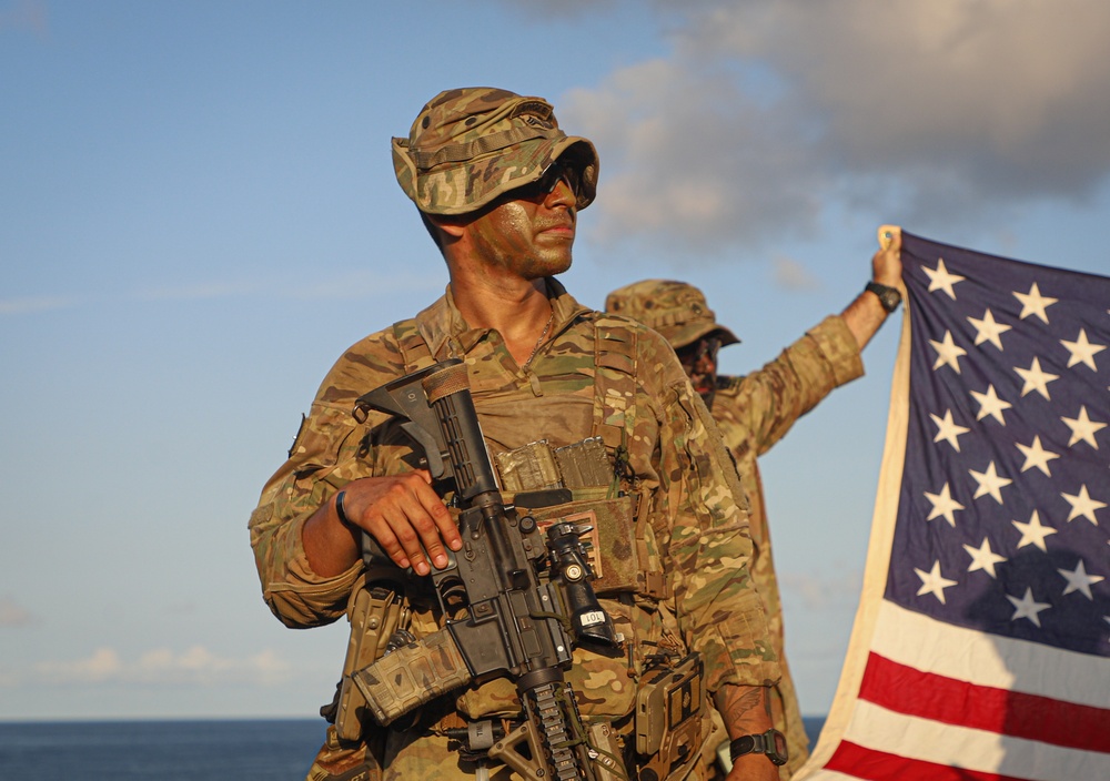 Balikatan 24: 2nd Battalion, 27th Infantry Regiment, 3rd Infantry Brigade Combat Team, 25th Infantry Division conducts reenlistment and promotion ceremony