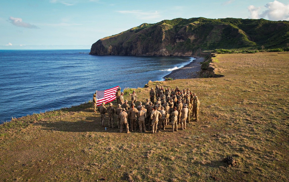 Balikatan 24: 2nd Battalion, 27th Infantry Regiment, 3rd Infantry Brigade Combat Team, 25th Infantry Division conducts reenlistment and promotion ceremony