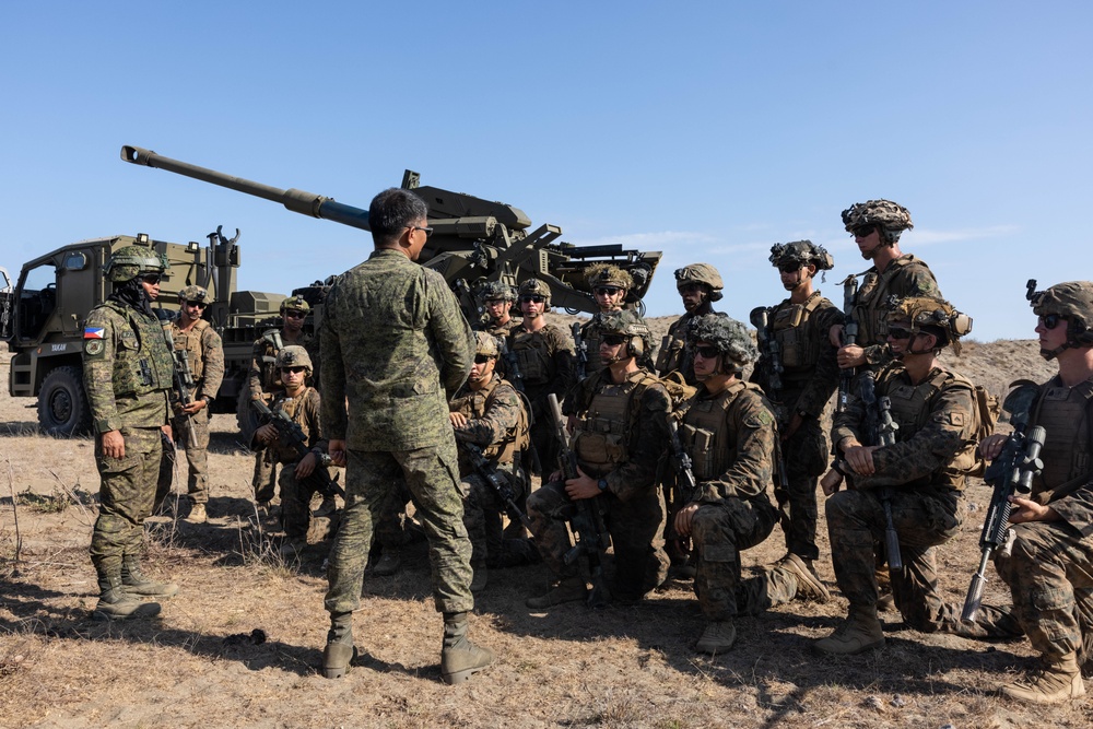 Balikatan 24: ATMOS Howitzer Demo