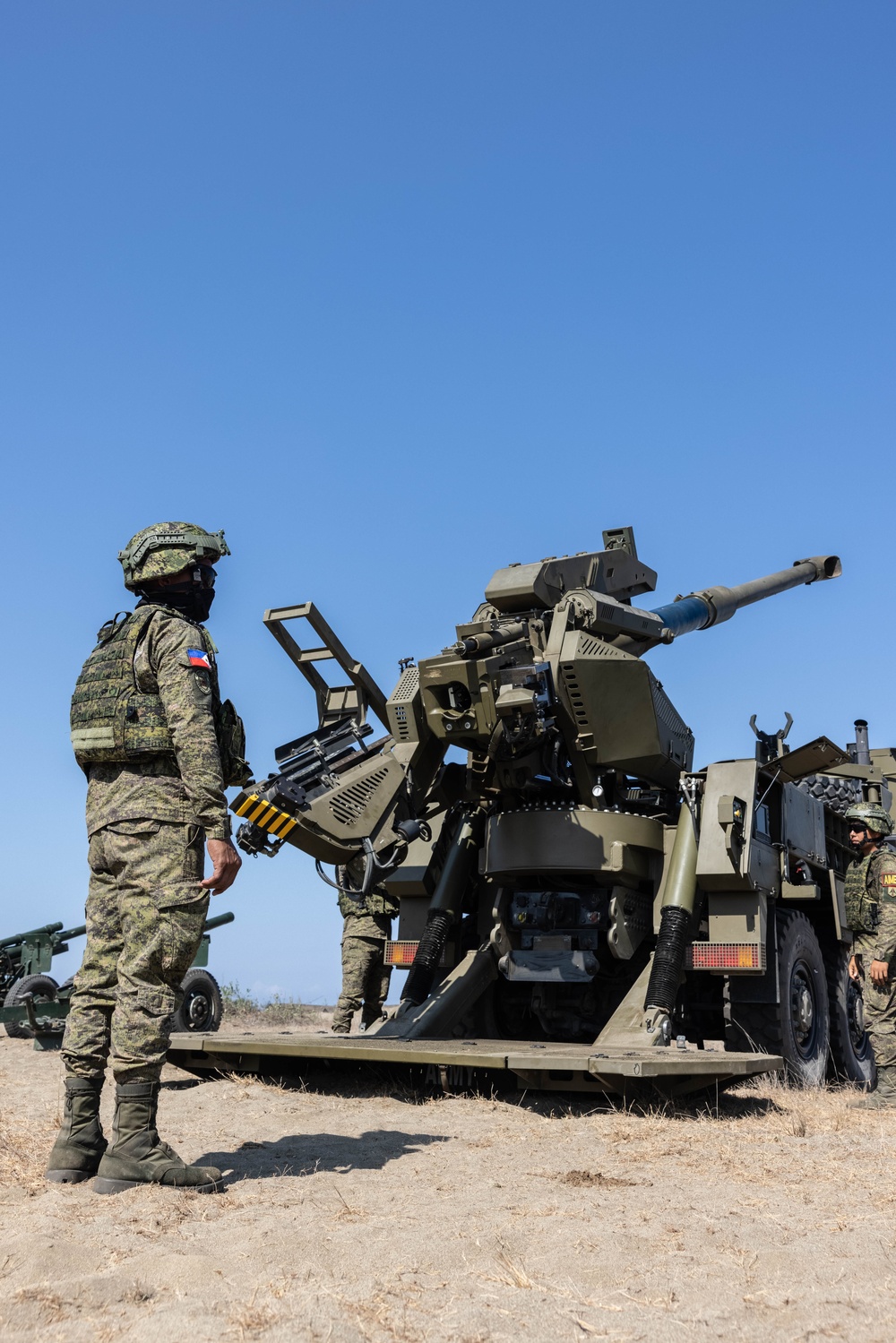 Balikatan 24: ATMOS Howitzer Demo