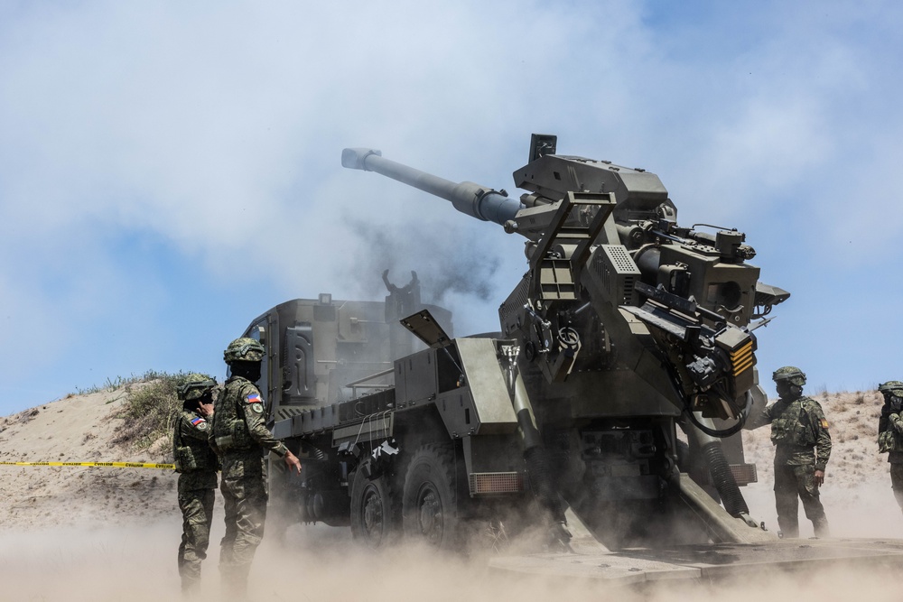 Balikatan 24: ATMOS Howitzer Demo