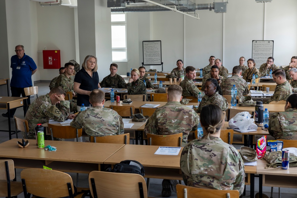 Joint Humanitarian Operations Course: Camp Kościuszko hosts multinational class on humanitarian aid