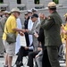 Maj. Gen. Dornhoefer receives French medal during WWII V-E Day ceremony