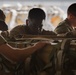 Aerial porters load cargo onto C-17