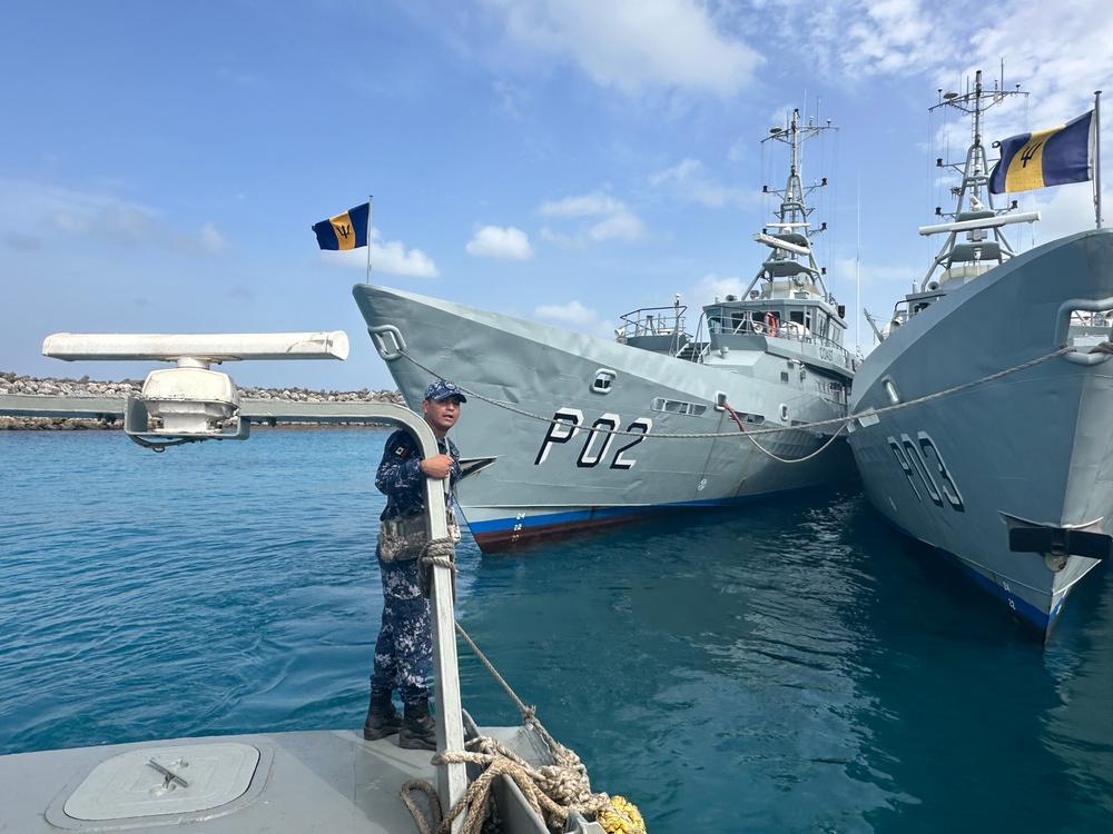 Mexican navy crew prepares for joint exercise at TRADEWINDS 24