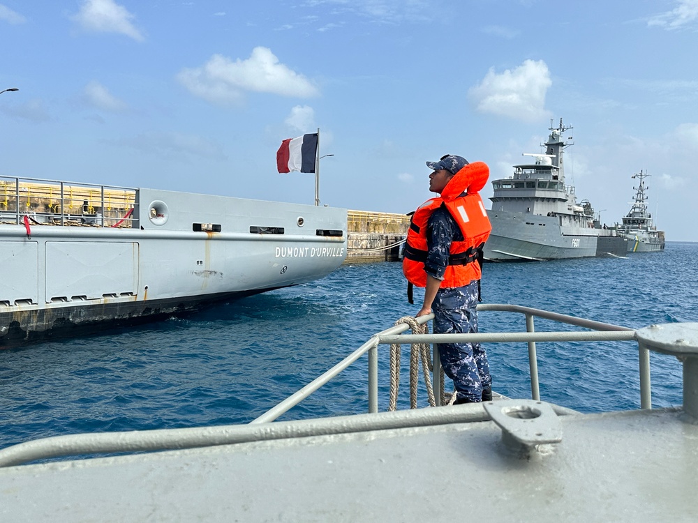 Mexican navy crew prepares for joint exercise at TRADEWINDS 24