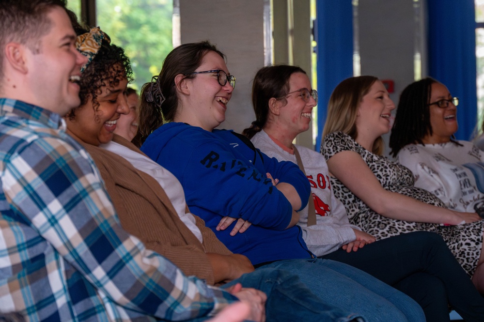 AFE Comedy Trio visits RAF Fairford