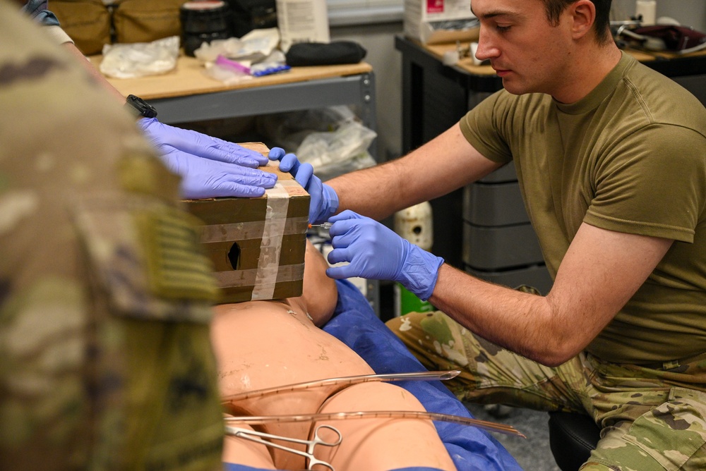 11th Missile Defense Battery Conducts Medical Training to Enhance Medical Response Capabilities
