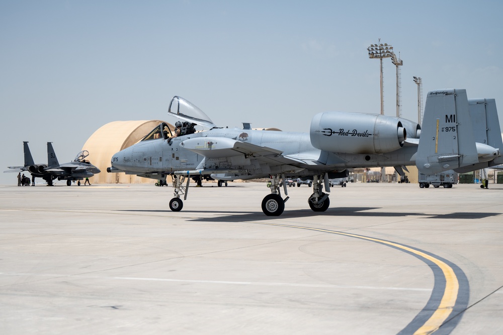 A-10s at Desert Flag 2024